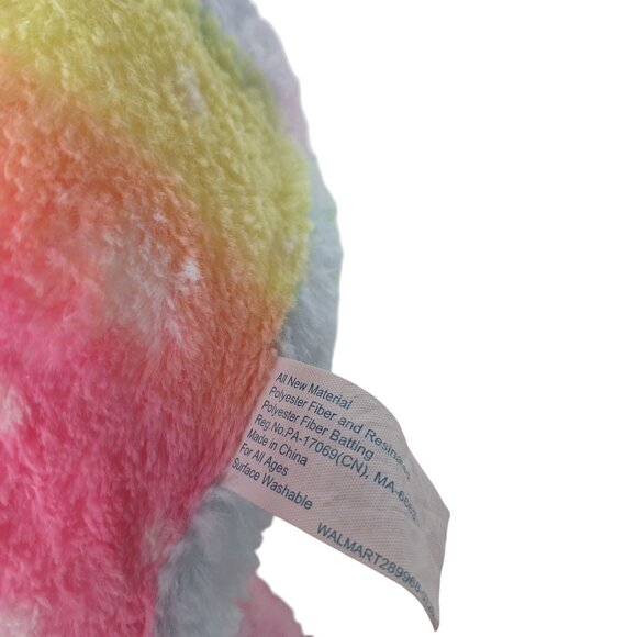 Walmart Giant Large Fairy Mystical Tie Dye Unicorn Plush Stuffed Animal 28" - Picture 8 of 8